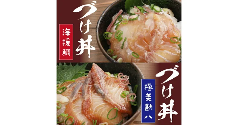 【ふるさと納税】 漬け丼 海鮮 勘八 ( カンパチ ) 鯛 ( たい ) 丼 セット 詰め合わせ 極美勘八 海援鯛 産地直送 お茶漬け 高知県 須崎市 MM006