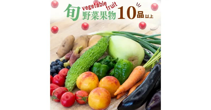 【ふるさと納税】 野菜 ・ 果物 10 ～ 13 種類 セット | お楽しみ やさい フルーツ セット 旬 春 夏 秋 冬 採れたて 新鮮 農家 直送 詰め合わせ 国産 季節 フレッシュ 果物 フルーツ ぶどう いちご スイカ きゅうり ピーマン なす トマト 大根 白菜 高知県 須崎市 ME001_x