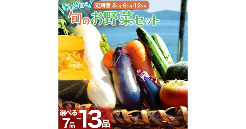 【ふるさと納税】 定期便 野菜 7～13品 3回 6回 12回 3か月 詰め合わせ セット 毎月お届け 高知県 須崎市人気 ランキング 食品 お楽しみ バラエティ おすすめ