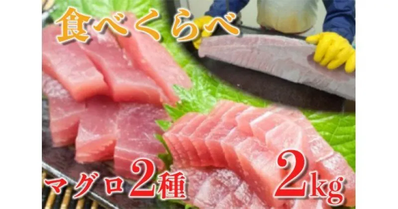 【ふるさと納税】 訳あり キハダマグロ 赤身 1kg メバチマグロ ハランボ 1kg 食べ比べ セット