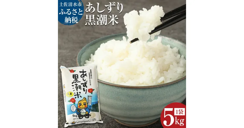 【ふるさと納税】令和6年産 新米 あしずり黒潮米5kg（コシヒカリ）こしひかり 精米 白米 ブランド米 お米 米 コメ ご飯 おにぎり 甘い もちもち 国産 宗田節で育てた 故郷納税 高知県 土佐清水市 送料無料 高知【R01189】