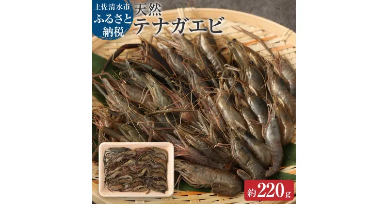 【ふるさと納税】天然テナガエビ1パック（冷凍 約220g）川えび 素揚げ から揚げ 煮付け 甲殻類 冷凍 川 エビ 天然 テナガエビ 手長エビ 高知県産 冷凍配送 おかず おつまみ ふるさとのうぜい 故郷納税 返礼品 高知 土佐清水市【R00026】