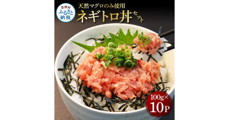 【ふるさと納税】天然マグロのタタキ丼セット (100g×10パック) 1kg 1キロ マグロ まぐろ 鮪 まぐろたたき ネギトロ ねぎとろ 小分け パック 個装 ネギトロ丼 海鮮 海鮮丼 寿司 軍艦巻き 手巻寿司 簡易包装 ご自宅用 便利 お取り寄せ 冷凍 配送 高知県 返礼品 12000円