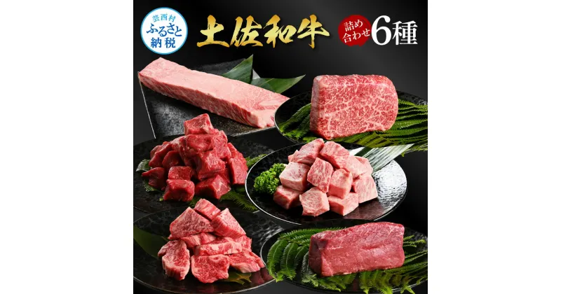 【ふるさと納税】土佐和牛詰め合わせ6種（合計1.5kg）1.5キロ 赤身ブロック サイコロステーキ ロース カルビ ヒレ ブロック肉 特選 赤身 牛 牛肉 和牛 国産 天下味 エイジング工法 熟成肉 お取り寄せ 贈り物 ギフト 冷凍 配送 高知県 ふるさとのうぜい 故郷納税 返礼品