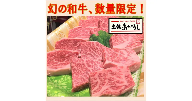 【ふるさと納税】土佐あかうしロース焼肉用 450g