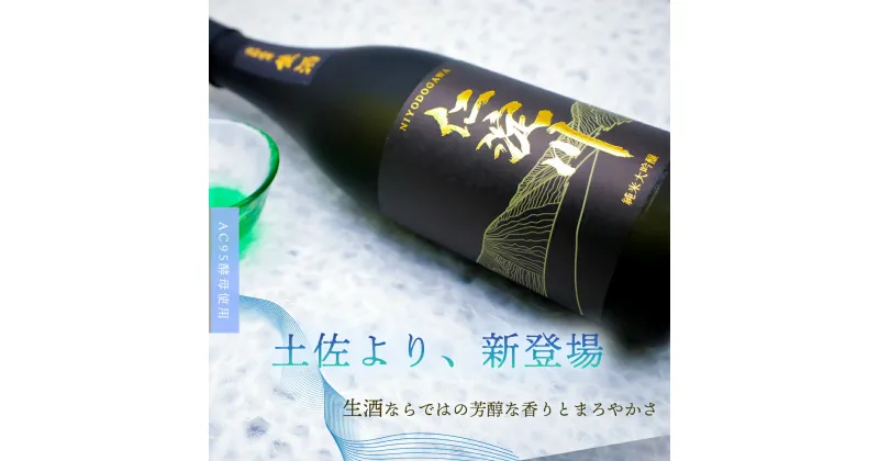 【ふるさと納税】【黒瓶・生酒】AC95酵母使用の純米大吟醸「仁淀川」 新登場！ (高知酒造) ギフト プレゼント おすすめ 度数 16度 おしゃれ 爛漫 冷酒 冷やし