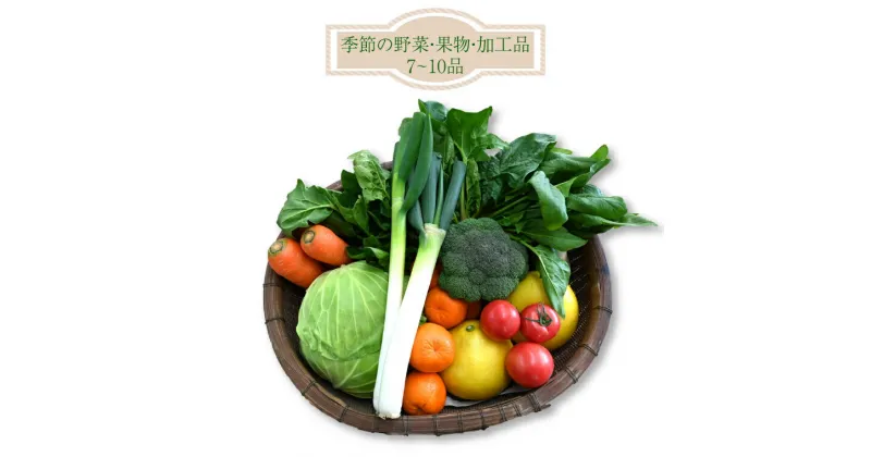 【ふるさと納税】＜はちきんの店 野菜 セット 7~10品＞ 野菜詰め合わせ 詰合せ 高知の野菜 旬の野菜【冷蔵】高知県 佐川町