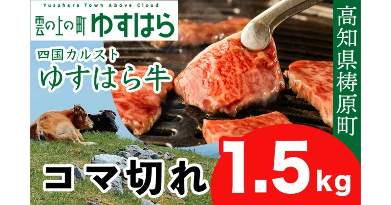 【ふるさと納税】ゆすはら牛 コマ切れ 1.5kg