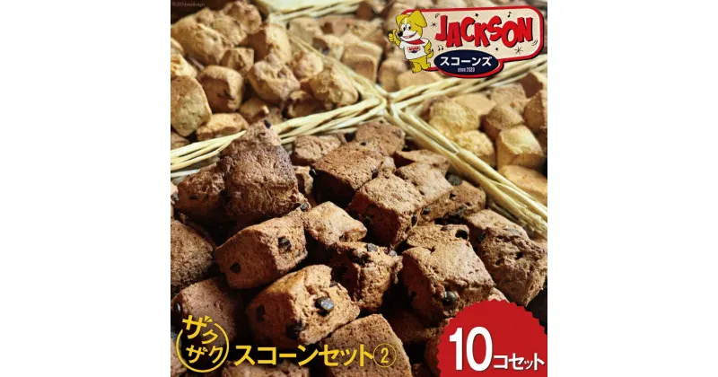 【ふるさと納税】ザクザク スコーン オススメ10コセット(2) (あんチョコ パルメザンチーズ クルミチョコ マカダミアナッツとホワイトチョコ ダブルチョコ)各2個 計10個[JACKSONスコーンズ 高知県 津野町 26ab0002] お菓子 冷蔵