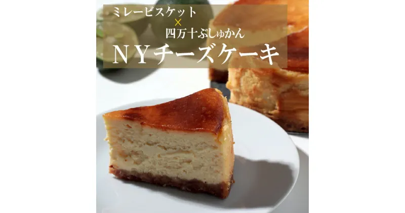 【ふるさと納税】ミレービスケットと四万十ぶしゅかんのNYチーズケーキ