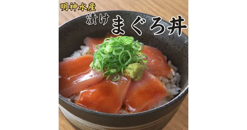 【ふるさと納税】明神水産 漁師の まぐろ 丼 10袋 セット M-10 ［1635］