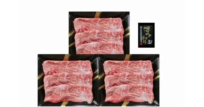 【ふるさと納税】A4ランク　博多和牛　すき焼き肉(約500g)【一部離島配送不可】