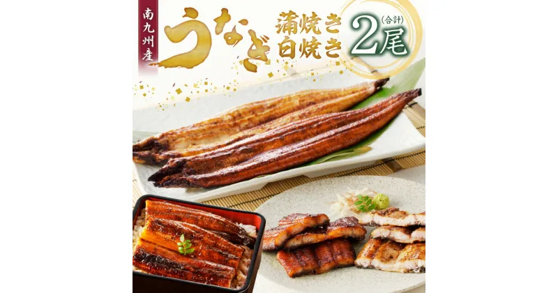 【ふるさと納税】うなぎの蒲焼き白焼き2尾セット