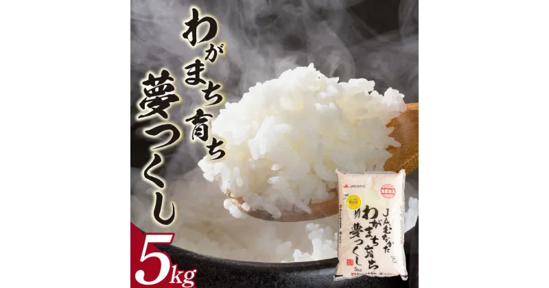 【ふるさと納税】【令和6年産 新米】米 お米 精米 福岡 限定生産 夢つくし 5kg ご飯 白米 おにぎり お弁当 食品 ふっくら 甘い 粒がしっかり 福岡産 南国フルーツ株式会社 お取り寄せ お取り寄せグルメ 福岡県 久留米市 送料無料