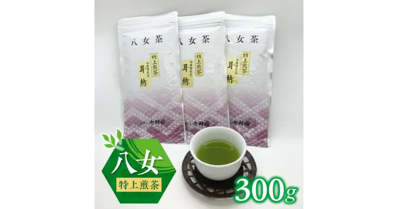 【ふるさと納税】八女特上煎茶300g