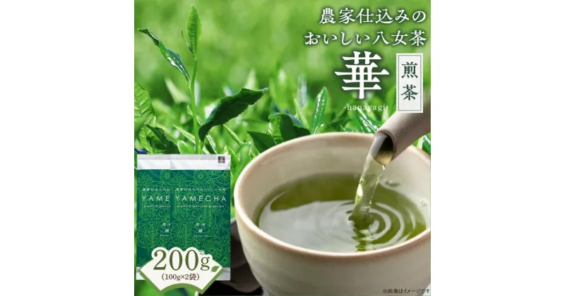 【ふるさと納税】原田茶園　　煎茶　華 200g(100g×2)