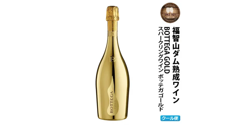 【ふるさと納税】【予約】福智山ダム熟成 スパークリングワイン ゴールド【2024年9月下旬～2025年4月下旬発送予定】FD311 ボッテガ ゴールド 750ml×1本 スパークリング ワイン 福岡県 直方市 冷蔵 送料無料