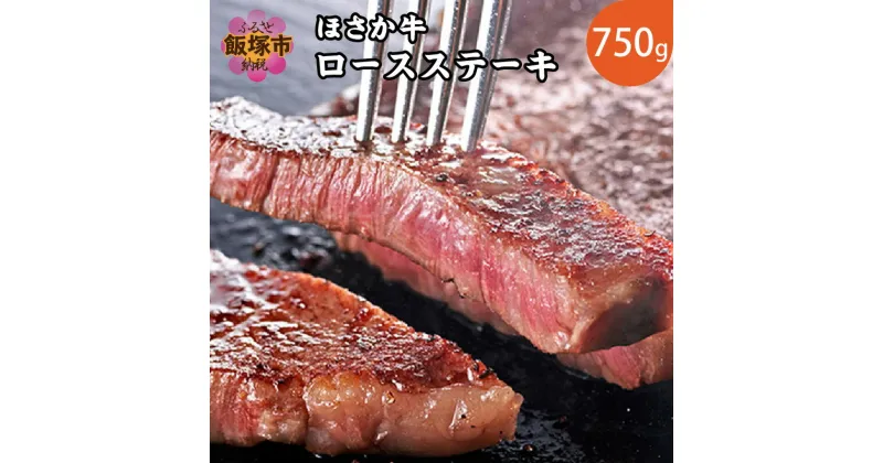 【ふるさと納税】ほさか牛 ロースステーキ 750g ほさか牛 ロースステーキ肉【D9-002】