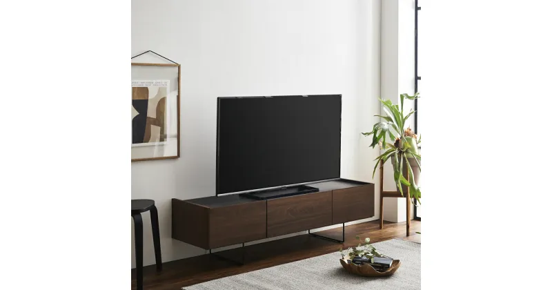 【ふるさと納税】150 TVボード ダブル ナチュラル ブラウン 選べるカラー 横幅150cm テレビボード テレビ台 ローボード 完成品 組み立て不要 リビングインテリア リビング インテリア おしゃれ 収納家具 家具 国産 日本製 福岡県 柳川市 送料無料