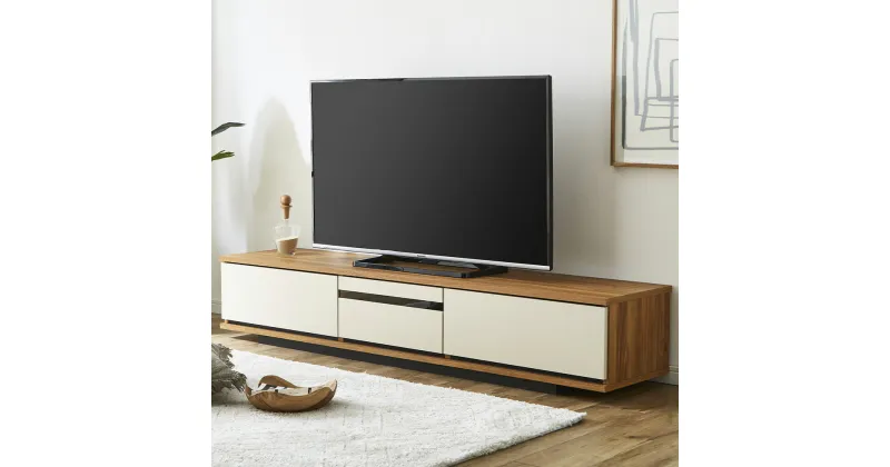 【ふるさと納税】ビルド テレビボード ナチュラル/ブラウン 幅150cm/幅180cm 選べるカラー 選べるサイズ テレビ台 TVボード 収納 完成品 リビング インテリア シンプル 家具 日本製 福岡県 柳川市 送料無料