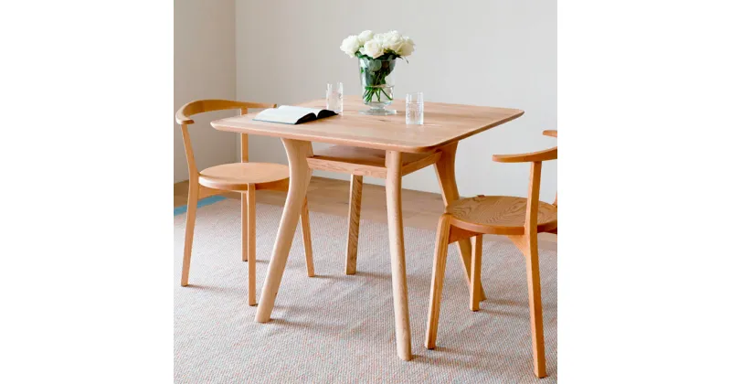 【ふるさと納税】AGILE Dining Table 幅84cm/幅140cm/幅168cm 選べるサイズ ウォールナット材/オーク材 選べる材質 リビングテーブル ダイニングテーブル 受注生産 テーブル リビング 机 家具 インテリア 柳川市 送料無料