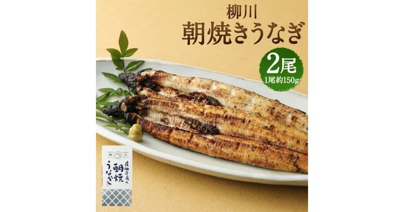 【ふるさと納税】柳川朝焼きうなぎ 2尾入 約150g×2尾 合計約300g タレ・山椒3袋付き 鰻 朝焼き 白焼き 国産 九州産 冷蔵 送料無料